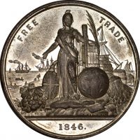 Great Britain Anti Corn League Free Trade Medal 1846