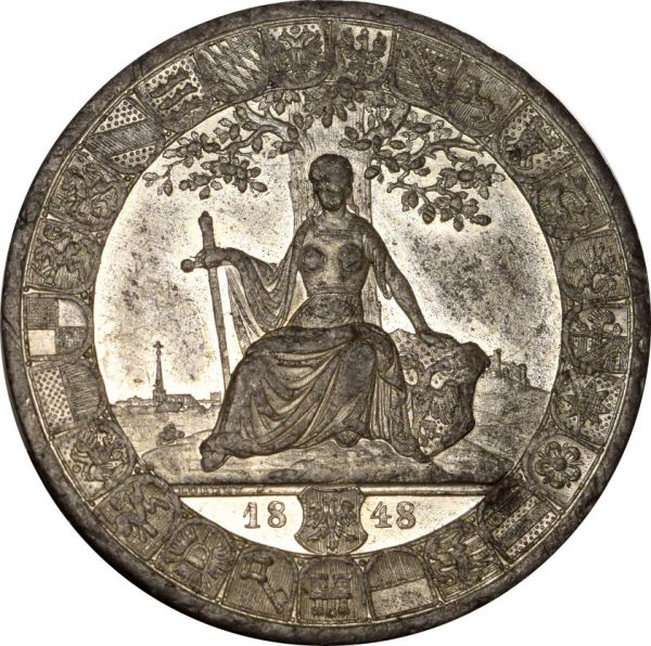 Germany 1848 Frankfurt 1st National Assembly Medal