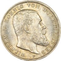 Γερμανία Germany 3 Marks 1909 Wilhelm II Silver Uncirculated