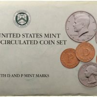 United States Official 1989 Double Uncirculated Coin Sets D And P Mintmarks