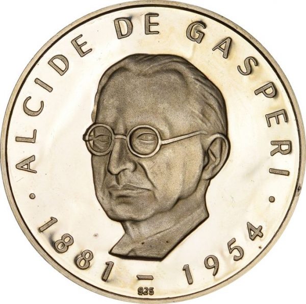 Fantasy Coin 3rd Europa Taler Alcide De Gasperi
