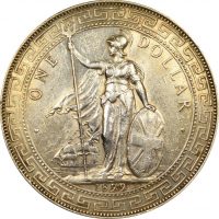 Great Britain Hong Kong Trade Dollar 1899 Silver High Grade