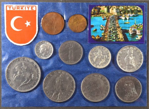 Τουρκία Turkey Souvenier Coin Set
