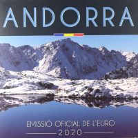 Ανδόρρα Andorra 2020 Official Euro KMS Set
