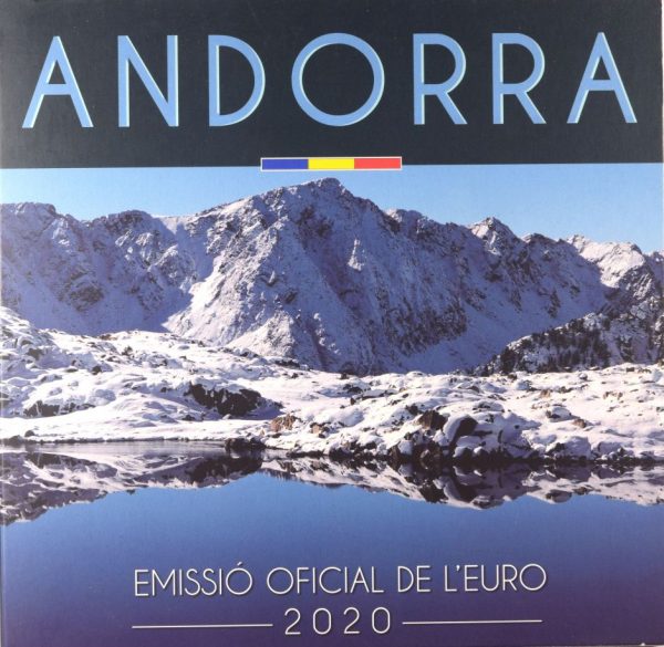 Ανδόρρα Andorra 2020 Official Euro KMS Set