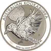Αυστραλία Australia 1 Dollar Silver Proof Kookaburra 2018 1 Oz