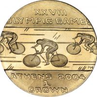 Νήσος Του Μαν Isle Of Man Crown Athens 2004 Olympic Games Cycling