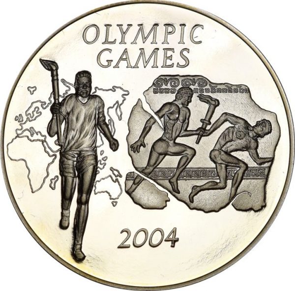 Γκάνα Ghana 500 Sika 2003 Athens 2004 Olympic Games