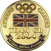 Αθήνα 2004 Athens 2004 Team Great Britain Olympic Medal