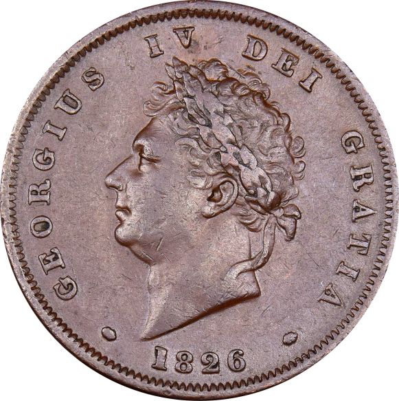Μεγάλη Βρετανία Britain 1 Penny 1826 George IV