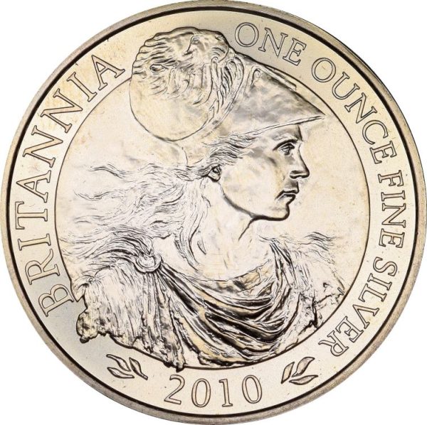 Βρετανία Great Britain 2 Pounds 2010 Silver Britannia 1 Oz Fine Silver