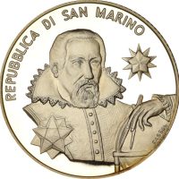 Σαν Μαρίνο San Marino 5 Euro 2009 Silver Proof Kepler Astronomy
