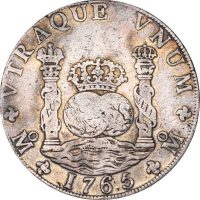 Μεξικό Mexico 8 Real 1765 Silver Carlos III