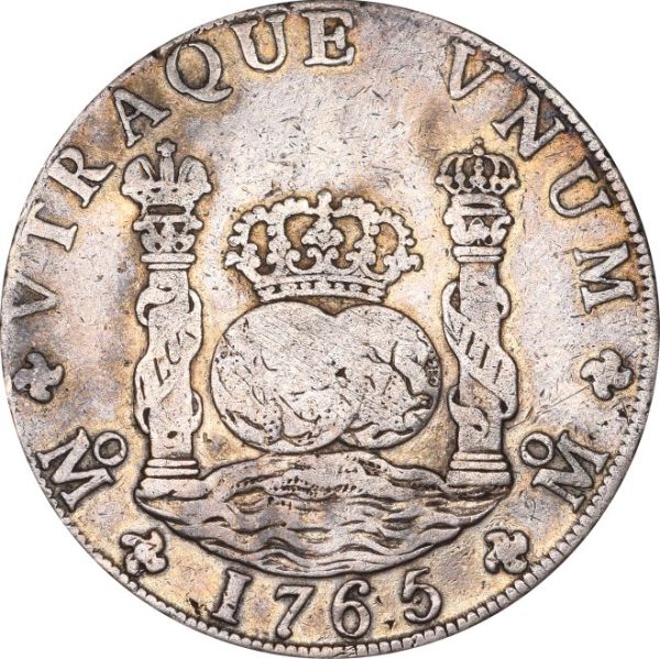 Μεξικό Mexico 8 Real 1765 Silver Carlos III