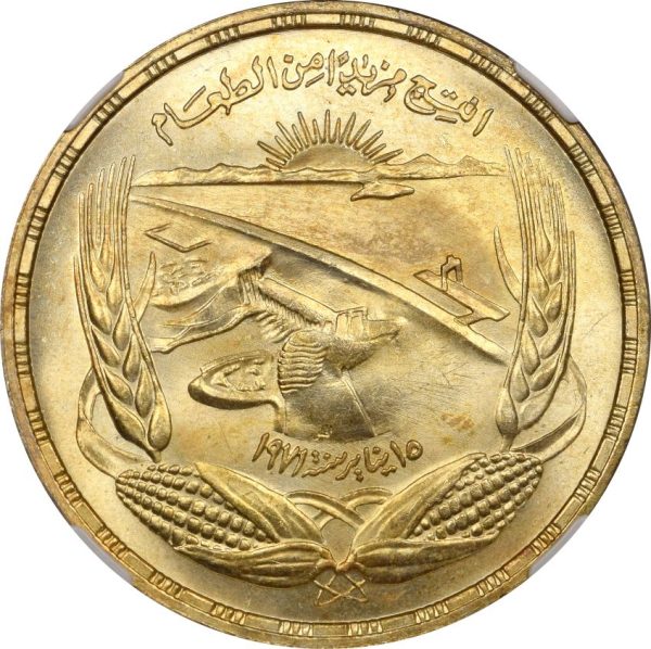 Αίγυπτος Egypt 1 Pound 1973 FAO NGC MS63