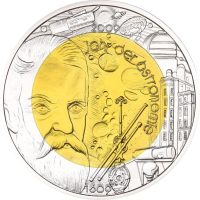 Austria Silver Niobium 25 Euro 2009 Year Of Astronomy
