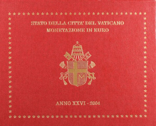 Βατικανό Vatican 2004 Official Euro Coin Set