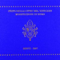 Βατικανό Vatican 2007 Official Euro Coin Set