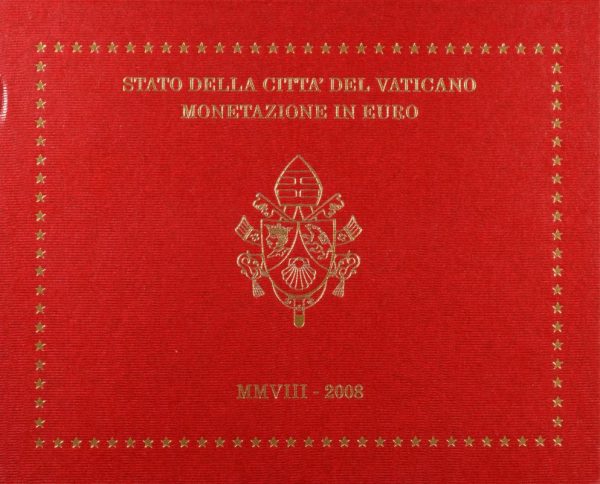 Βατικανό Vatican 2008 Official Euro Coin Set