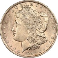 Ηνωμένες Πολιτείες United States Silver Morgan Dollar 1884 O