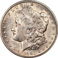 Ηνωμένες Πολιτείες United States Silver Morgan Dollar 1881 S