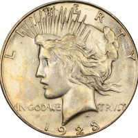 Ηνωμένες Πολιτείες United States Silver Peace Dollar 1923 S