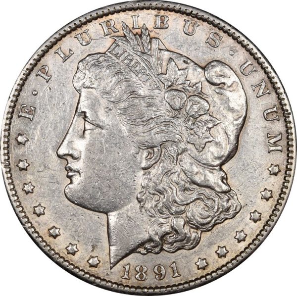 Ηνωμένες Πολιτείες United States Morgan Dollar 1891 Carson City Rare!