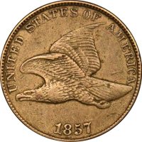 Ηνωμένες Πολιτείες United States 1857 Flying Eagle One Cent