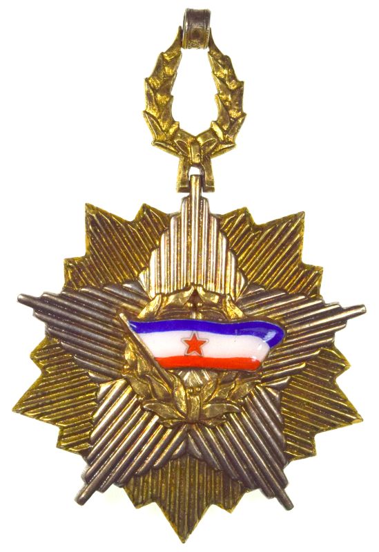 Yugoslavia Order of the Yugoslav Flag Commander Without Ribbon