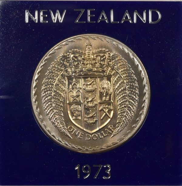 Νέα Ζηλανδία New Zealand 1 Dollar 1973 In Plastic Case