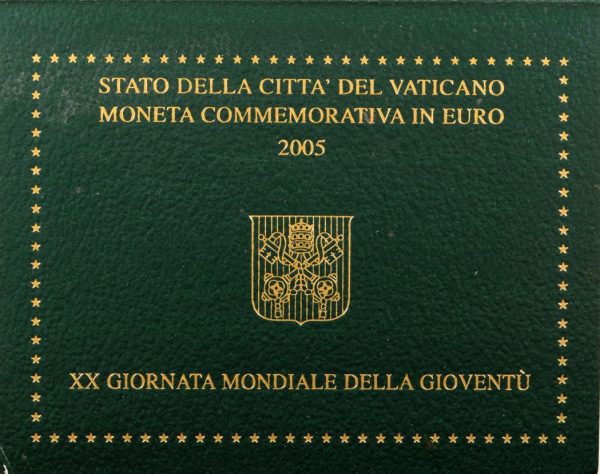 Βατικανό Vatican 2005 Commemorative Official 2 Euro Coin