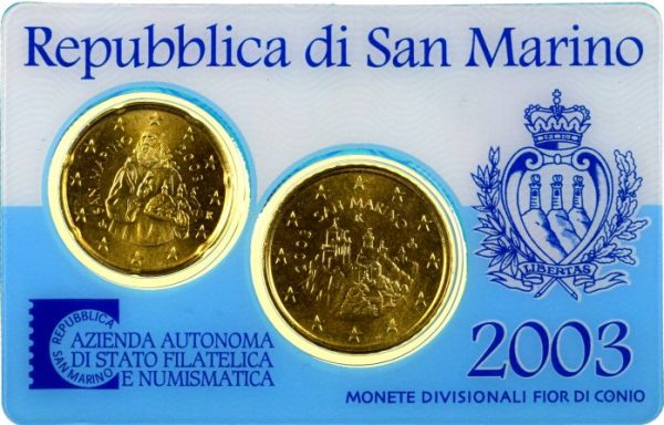 Σαν Μαρίνο San Marino 2003 Official Euro Coin Set