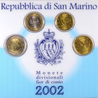 Σαν Μαρίνο San Marino 2002 Official Euro Coin Set