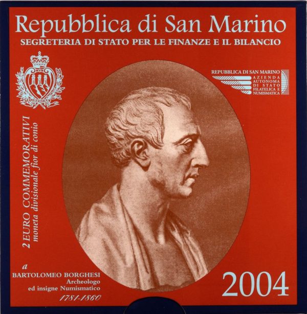 Σαν Μαρίνο San Marino 2004 Commemorative 2 Euro Coin
