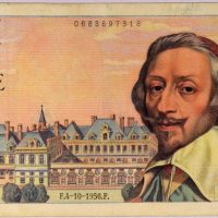 Χαρτονόμισμα Γαλλία France Banknote 1000 Francs 1956