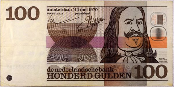 Χαρτονόμισμα Ολλανδία Netherlands Banknote 100 Gulden 1970