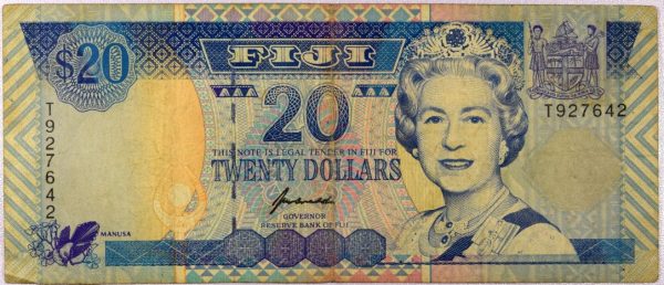 Χαρτονόμισμα Φίτζι Fiji Banknote 20 Dollars