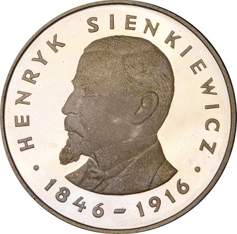 Πολωνία Poland 100 Zlotych 1977 Silver Proof Henryk Sienkiewicz
