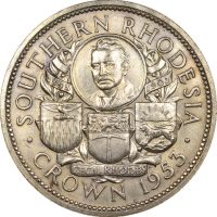 Νότια Ροδεσία Southern Rhodesia Silver Crown 1953