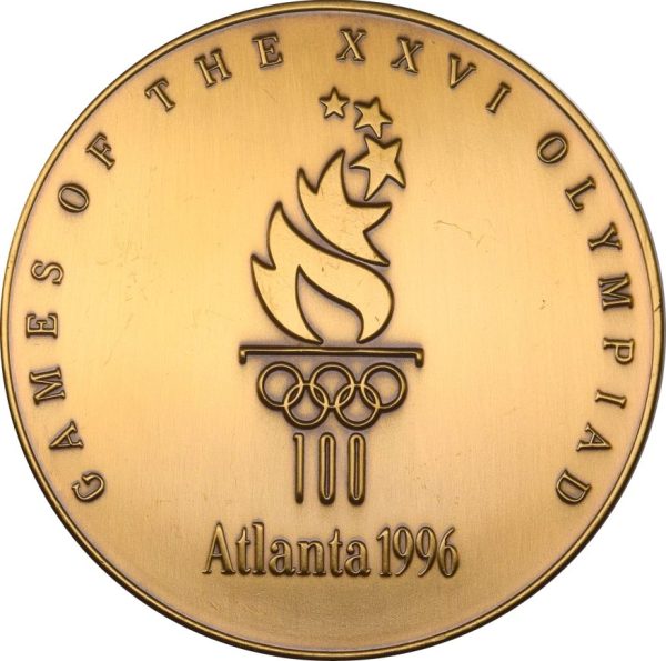 Atlanta 1996 Summer Olympic Games Bronze Participation Medal