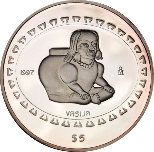 Μεξικό Mexico 5 Pesos 1997 Proof Silver 1oz