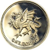 Μεγάλη Βρετανία Great Britain 2000 Proof Silver 1 Pound Coin