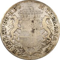 Austria 1766 1 Thaler Maria Theresa Gunzburg Margraviate Of Burgau