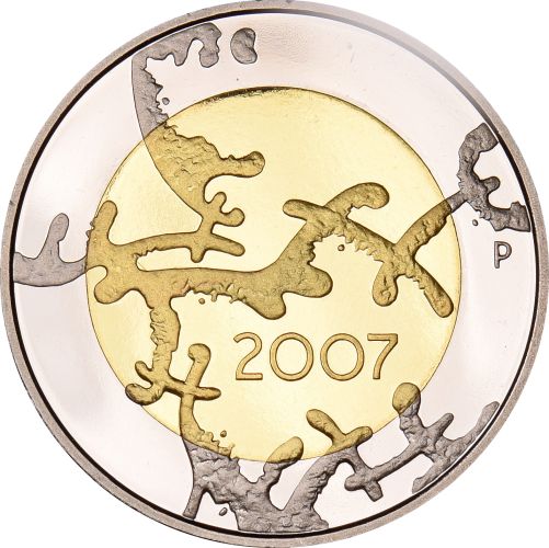 Φινλανδία Finland 5 Euro 2007 Silver Proof Independant Finland 90 Years