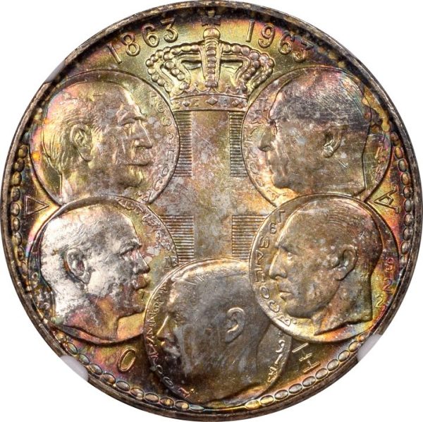 Νόμισμα Βασιλιάς Παύλος 30 Δραχμές 1963 NGC MS66