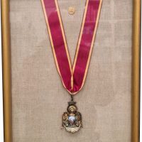 Θρησκευτικό Μετάλλιο Οικουμενικό Πατριαρχείο Πάτμος Αποκάλυψη Ιωάννου Σε Κορνίζα