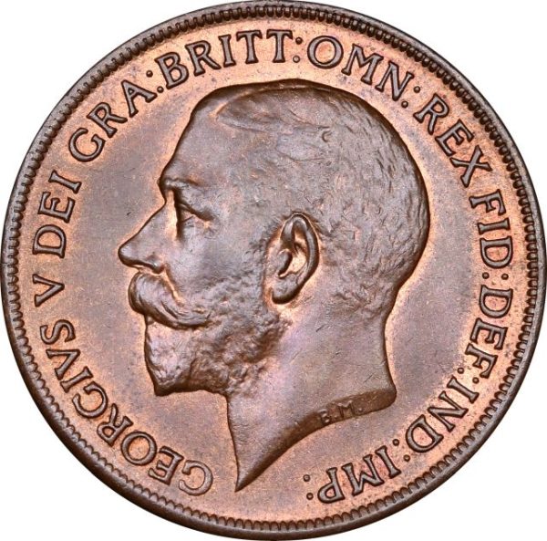 Μεγάλη Βρετανία Great Britain 1 Penny 1921 Uncirculated Condition