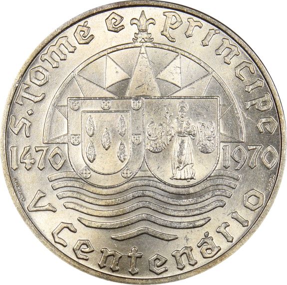 Πορτογαλία Portugal 50 Escudos 1970 Silver Brilliant Uncirculated Νομίσματα Χαρτονομίσματα