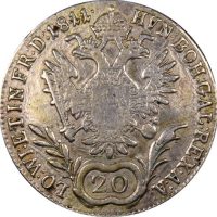 Αυστρία Austria 20 Kreuzer 1811 Silver With Mount