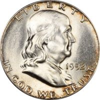 Ηνωμένες Πολιτείες United States 1952 Franklin Half Dollar Brilliant Uncirculated
